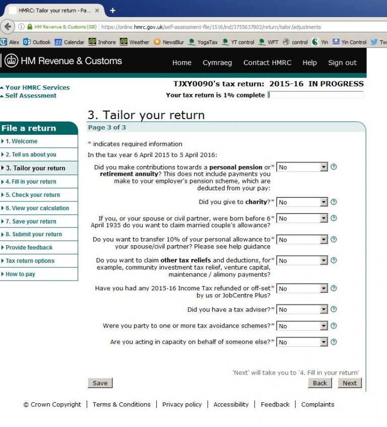 Filing a Self Assessment Tax Return YogaTax